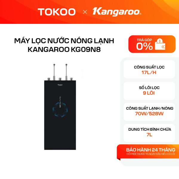 Máy lọc nước nóng lạnh Kangaroo KG09N8