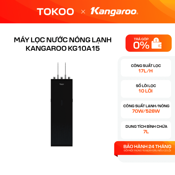 Máy lọc nước nóng lạnh Kangaroo KG10A15