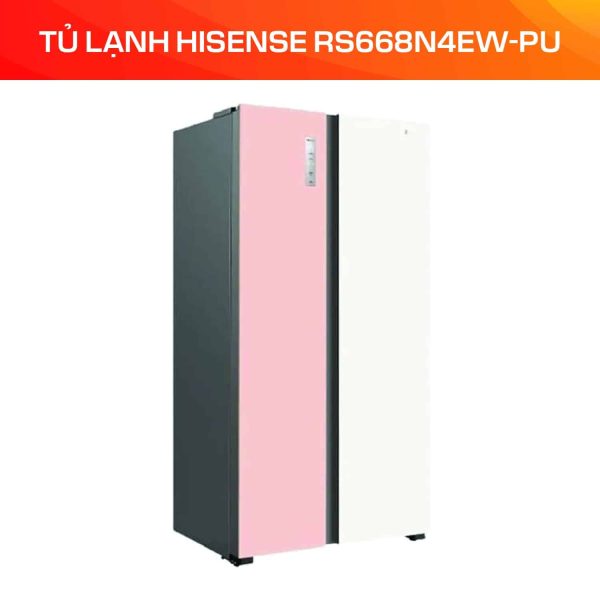 Tủ lạnh Hisense RS668N4EW-PU