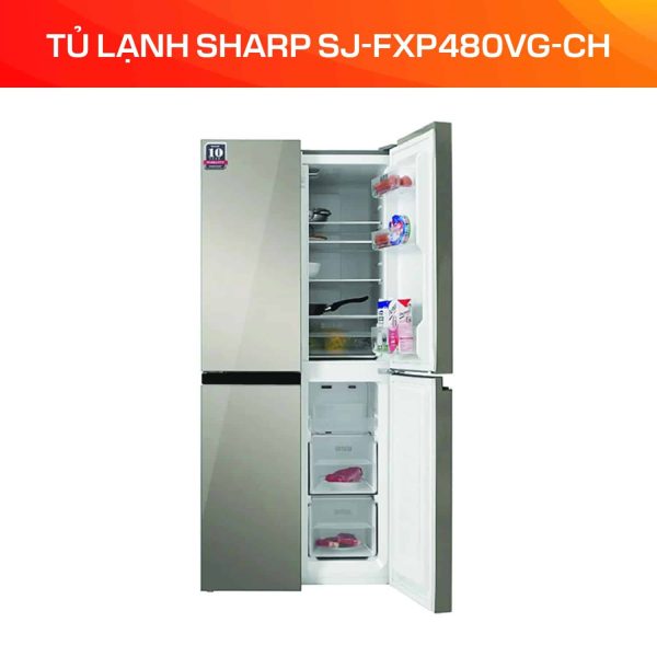 Tủ lạnh Sharp SJ-FXP480VG-CH