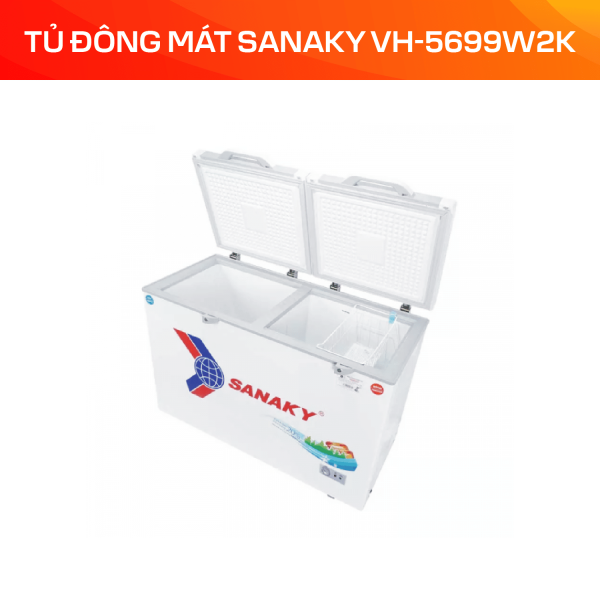 Tủ Đông Mát Sanaky 560 Lít VH-5699W2K