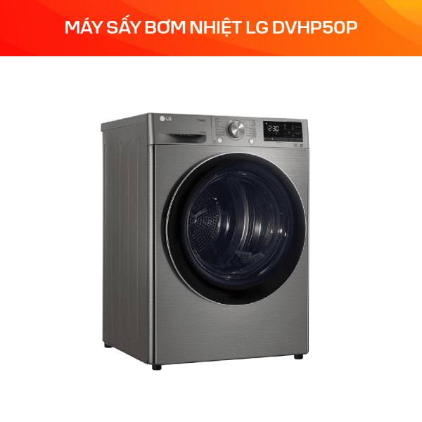 Máy sấy bơm nhiệt LG 10.5 kg DVHP50P