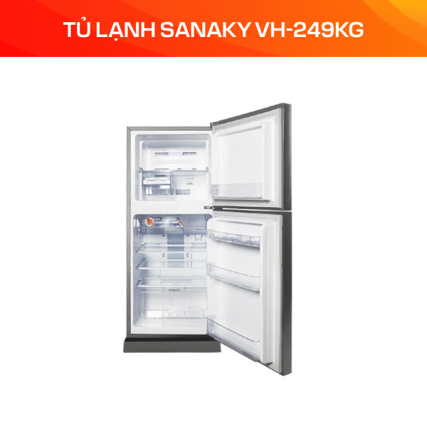 Tủ lạnh Sanaky Inverter 226 lít VH-249KG