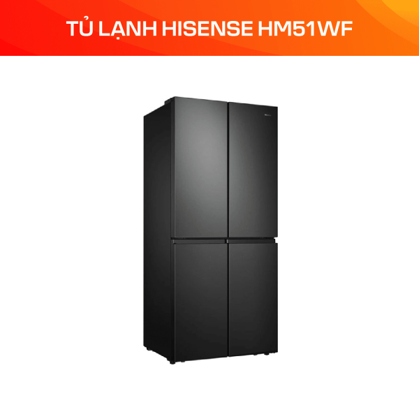 Tủ Lạnh Hisense Inverter 454 Lít HM51WF