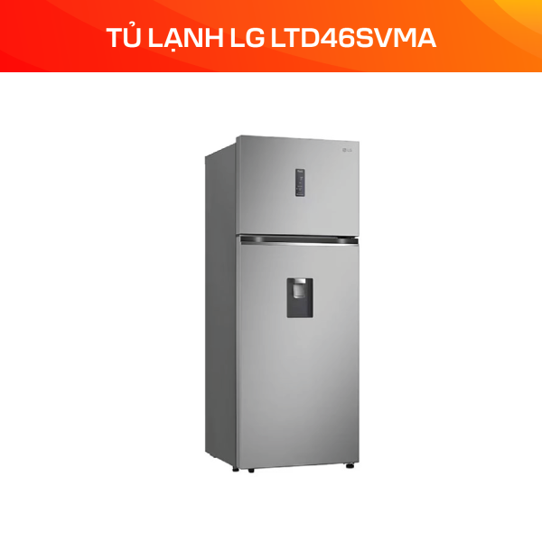 Tủ lạnh LG Inverter 459 lít LTD46SVMA