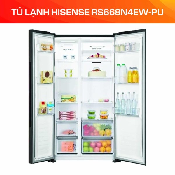 Tủ lạnh Hisense RS668N4EW-PU