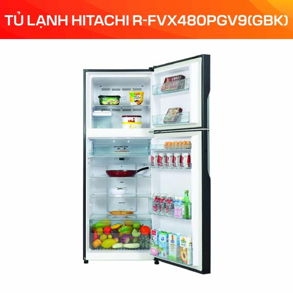 Tủ lạnh HITACHI R-FVX480PGV9 GBK