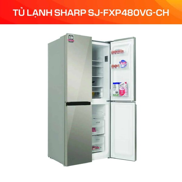 Tủ lạnh Sharp SJ-FXP480VG-CH