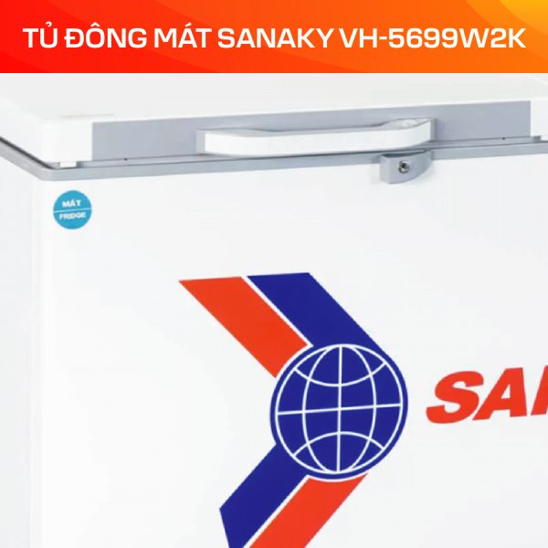 Tủ Đông Mát Sanaky 560 Lít VH-5699W2K