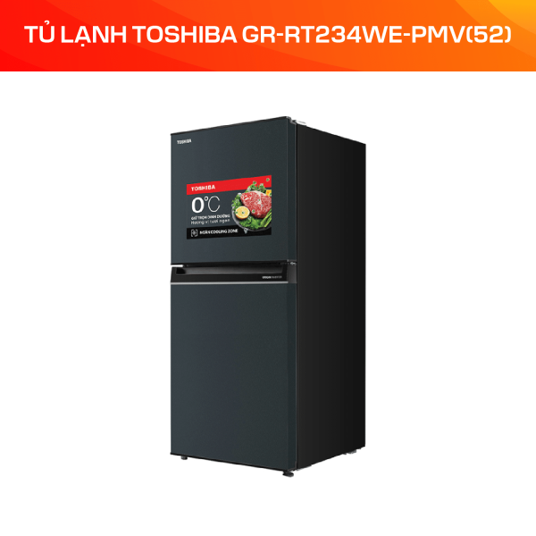 Tủ lạnh Toshiba Inverter 180 lít GR-RT234WE-PMV(52)