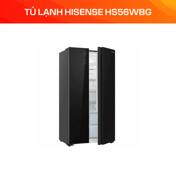 Tủ lạnh Hisense Inverter 519 lít HS56WBG