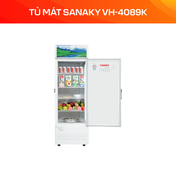 Tủ mát Sanaky 400 lít VH-4089K