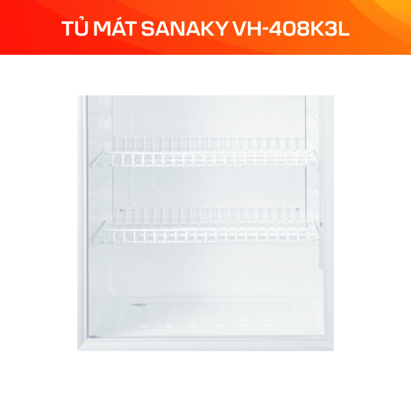 Tủ mát Sanaky Inverter 340 lít VH-408K3L