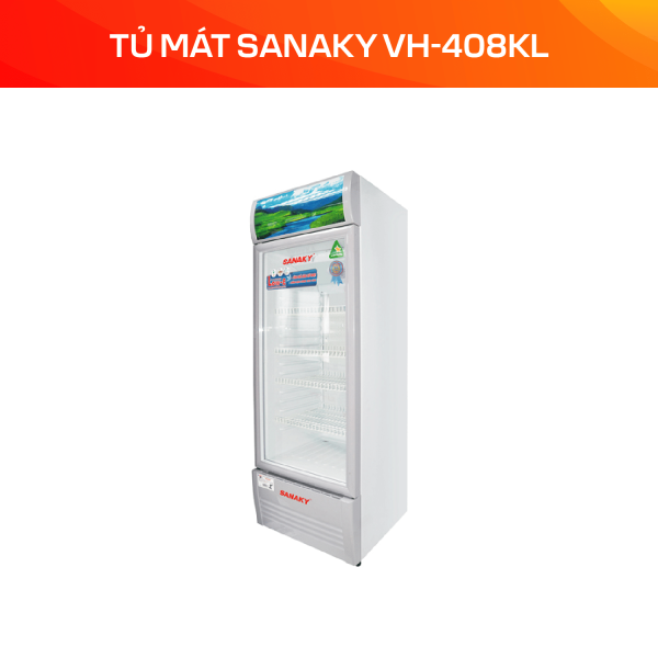 Tủ mát Sanaky 340 lít VH-408KL