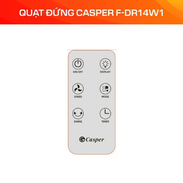 Quạt đứng Casper F-DS14W1