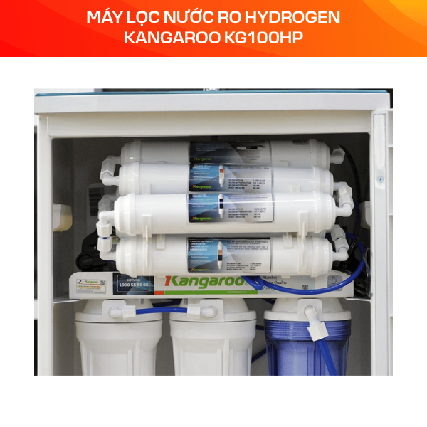 Máy lọc nước RO Hydrogen Kangaroo KG100HP