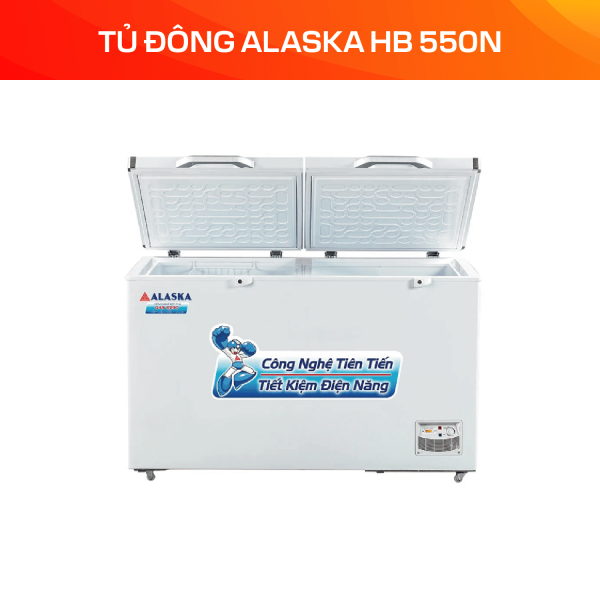 Tủ Đông Alaska 419 lít HB 550N