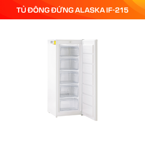Tủ Đông Alaska 214 lít IF-215