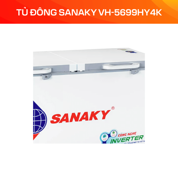 Tủ Đông Sanaky Inverter 410 lít VH-5699HY4K