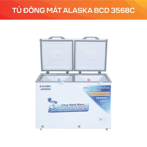 Tủ đông mát Alaska BCD 3568C