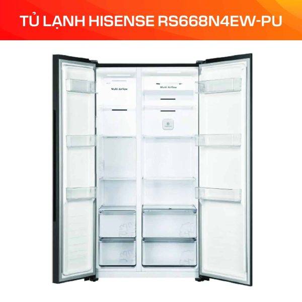 Tủ lạnh Hisense RS668N4EW-PU