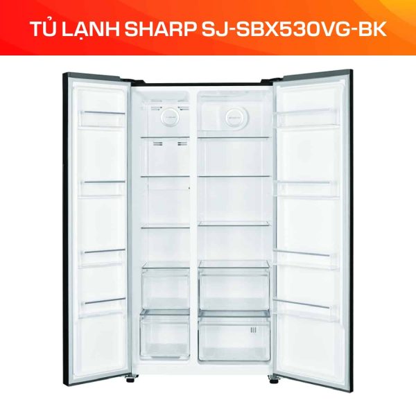 Tủ lạnh Sharp SJ-SBX530VG-BK