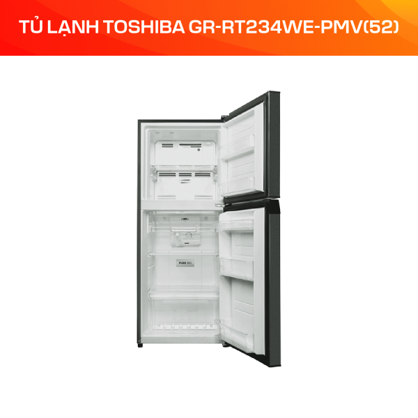 Tủ lạnh Toshiba Inverter 180 lít GR-RT234WE-PMV(52)