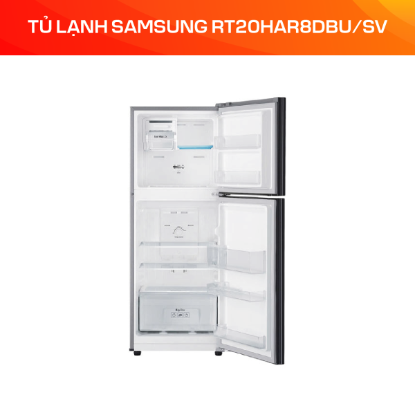 Tủ lạnh Samsung Inverter 208 lít RT20HAR8DBU/SV