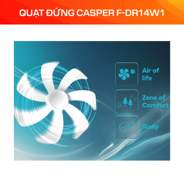 Quạt đứng Casper F-DS14W1