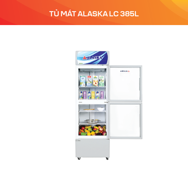 Tủ mát Alaska LC 385L