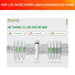 Máy lọc nước nóng lạnh Kangaroo KG10A88