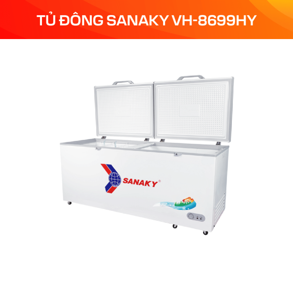 Tủ Đông Sanaky 761 lít VH-8699HY