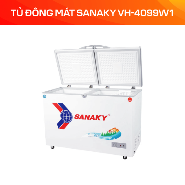 Tủ Đông Mát Sanaky 280 lít VH-4099W1