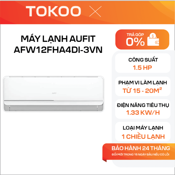 MÁY LẠNH AUFIT AFW12FHA4DI-3VN