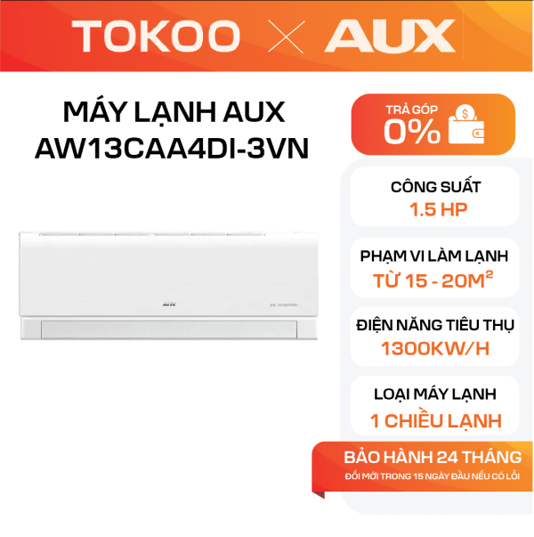 MÁY LẠNH AUX AW13CAA4DI-3VN