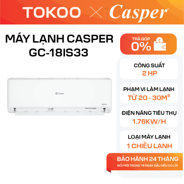 MÁY LẠNH CASPER GC-18IS33