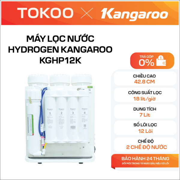 MÁY LỌC NƯỚC HYDROGEN KANGAROO KGHP12K