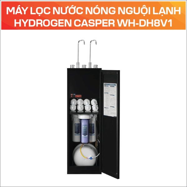 MÁY LỌC NƯỚC NÓNG NGUỘI LẠNH HYDROGEN CASPER WH-DH8V1