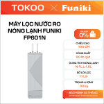 MÁY LỌC NƯỚC RO NÓNG LẠNH FUNIKI FP601N