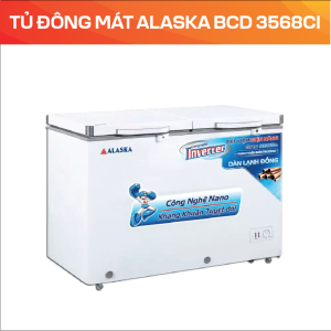 TỦ ĐÔNG MÁT ALASKA BCD 3568CI,3