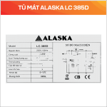 Tủ mát Alaska LC 385D