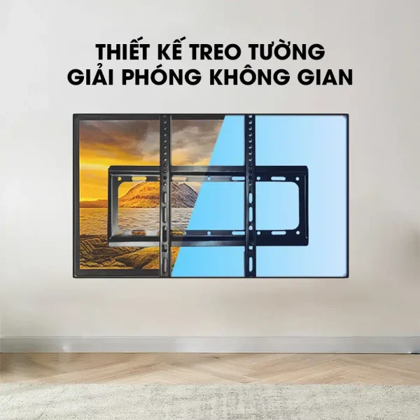 Giá Treo Tivi Phẳng Sát Tường DK75 55-75 inch